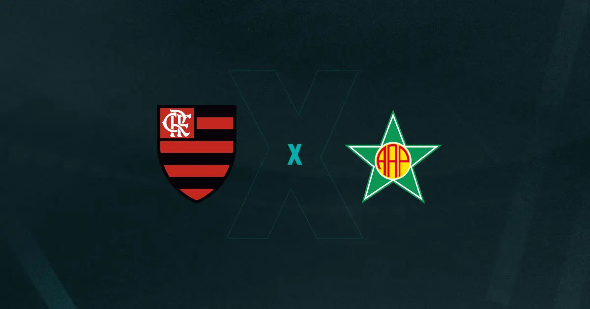 Escudos de Flamengo x Portuguesa-RJ, que se enfrentam pelo Carioca neste domingo