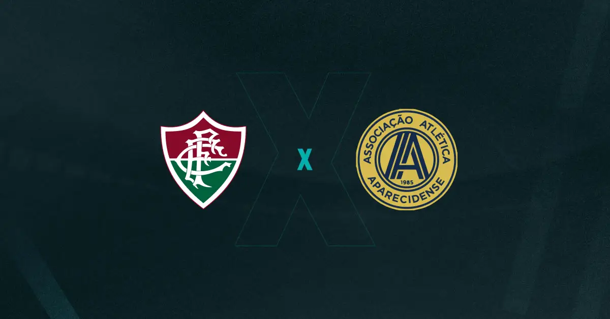 Escudos de Fluminense x Aparecidense