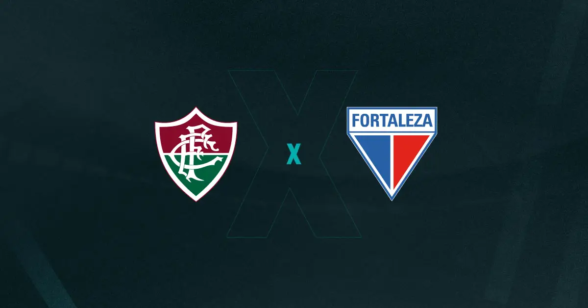escudos de Fluminense x Fortaleza