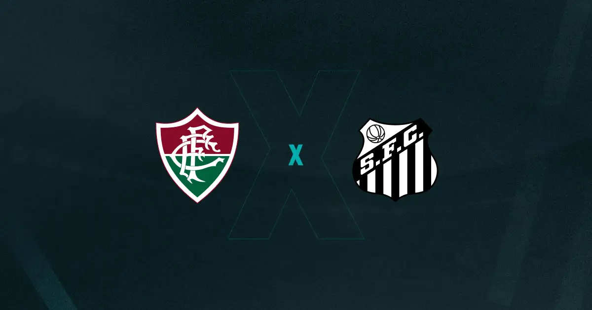 Escudos de Fluminense x Santos