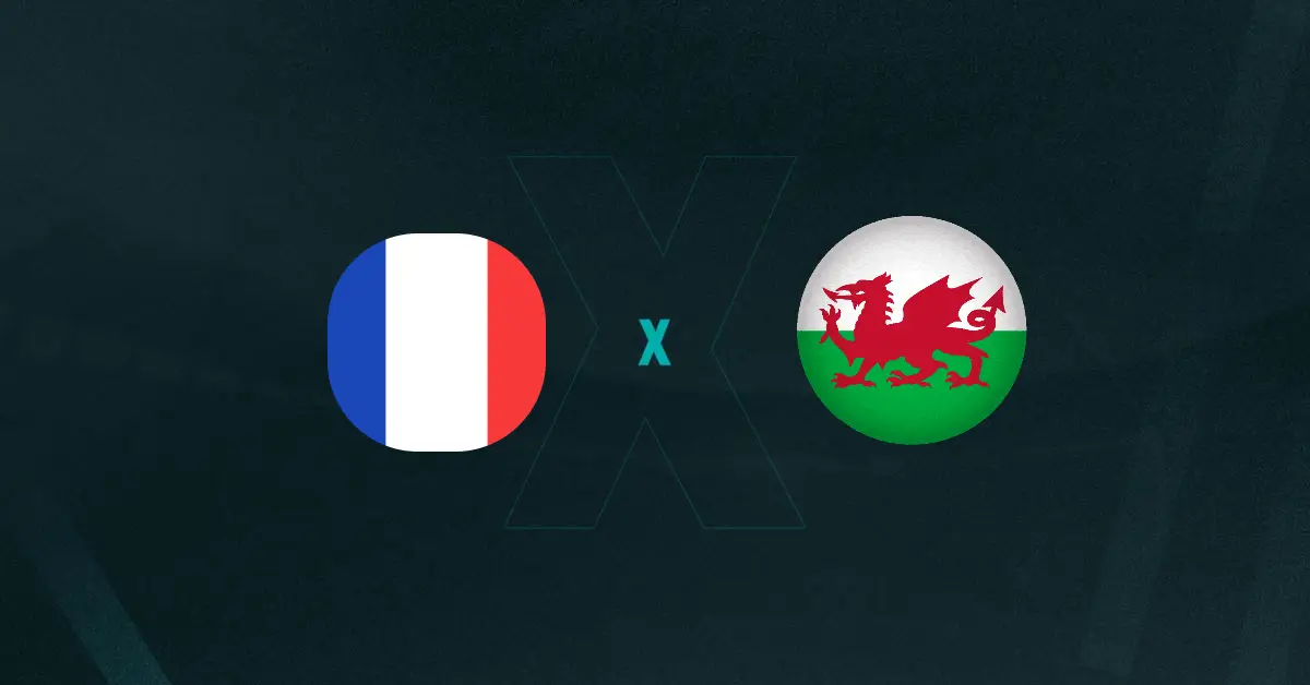 Escudos de França x País de Gales