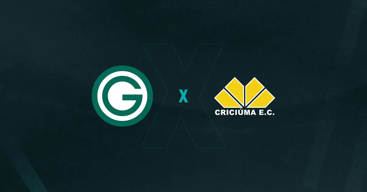 escudos de Goiás x Criciúma