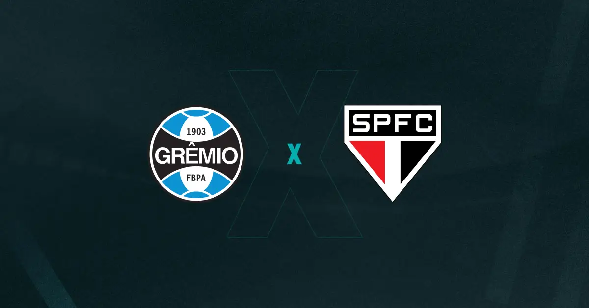 escudos de Grêmio x São Paulo