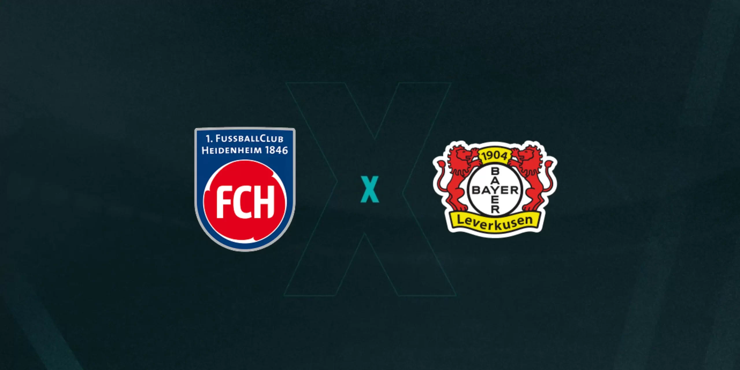 Escudos de Heidenheim x Leverkusen