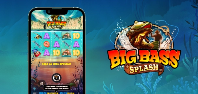 Imagem mostra jogo Big Bass Splash