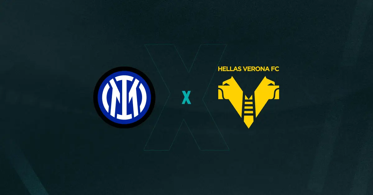 Escudos de Inter de Milão x Verona