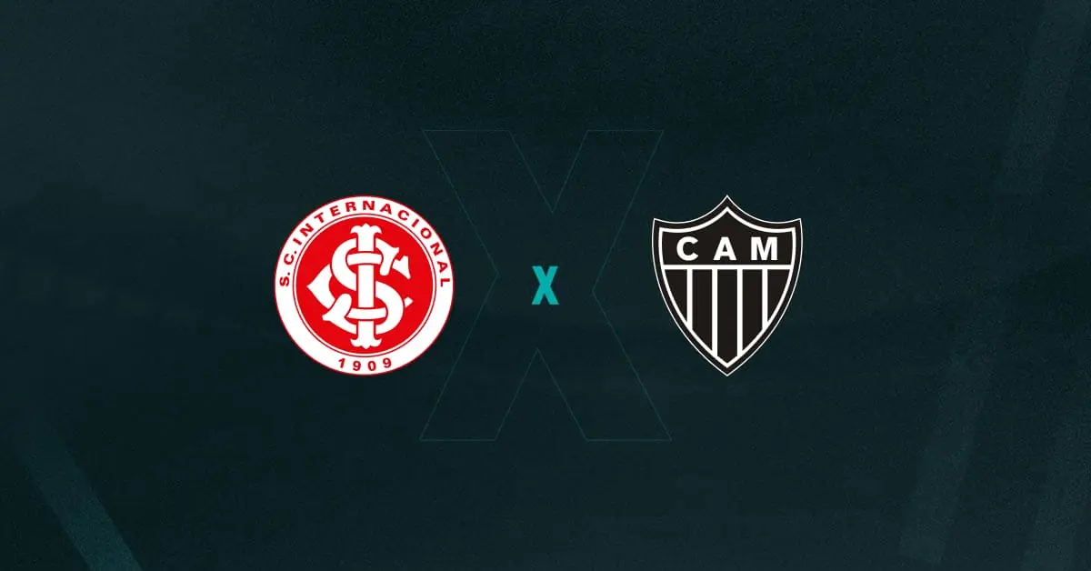 Escudos de Internacional x Atlético-MG