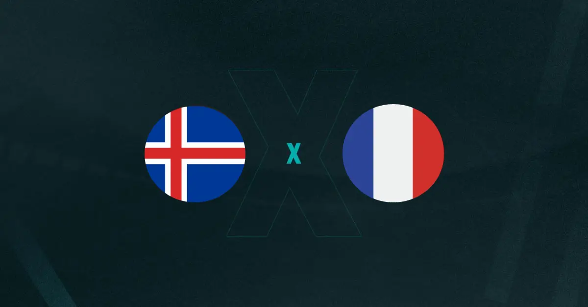 Escudos de Islândia x França