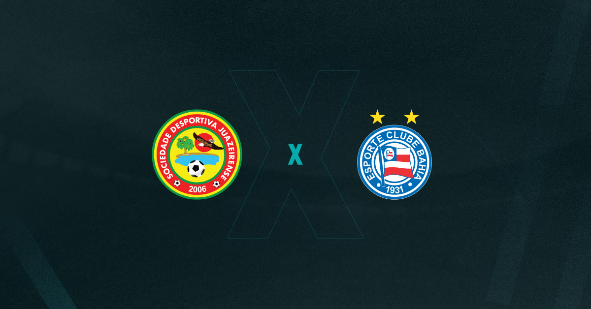Juazeirense e Bahia se enfrentam na Copa do Nordeste.