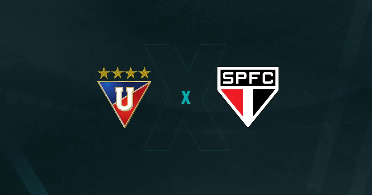 escudos de LDU x São Paulo
