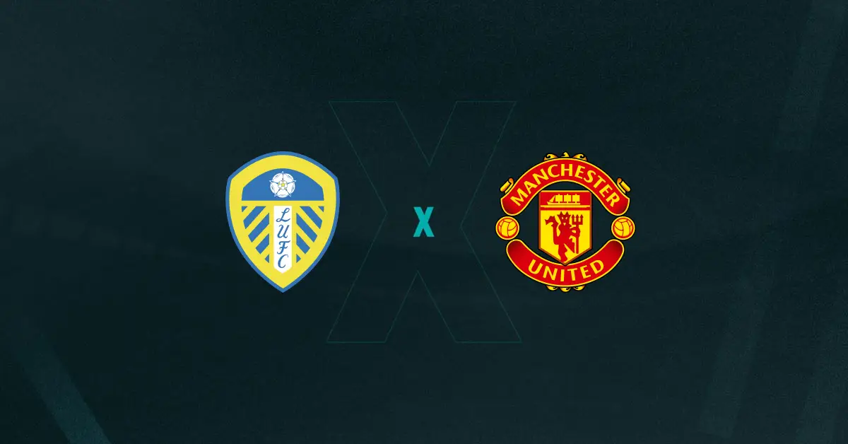 Escudos de Leeds x Manchester United