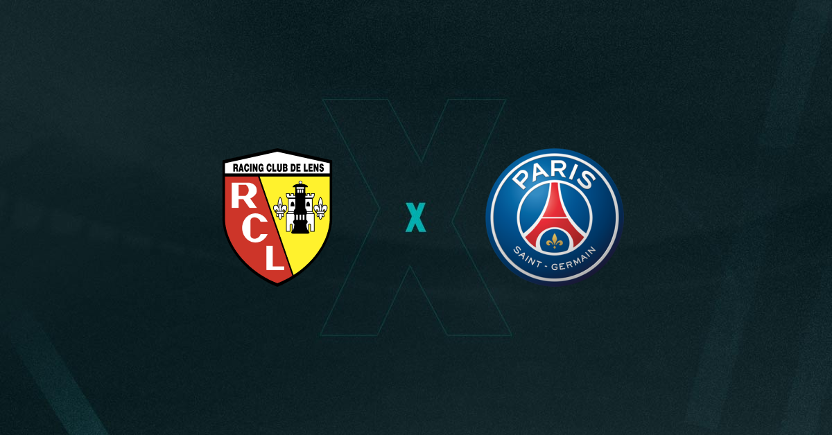 Lens e PSG se enfrentam nesta tarde a rodada da Ligue 1.