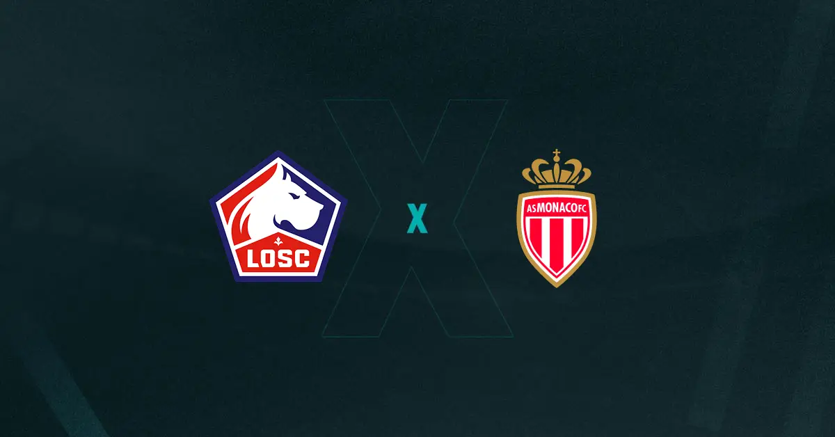 Escudos de Lille x Monaco