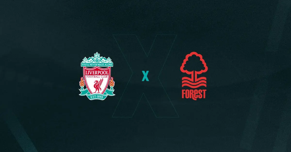 Escudos de Liverpool x Nottingham Forest