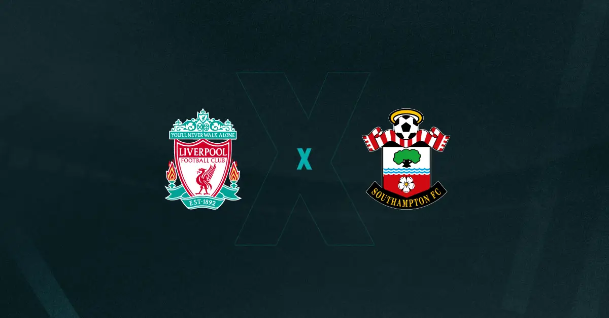 Escudos de Liverpool x Southampton