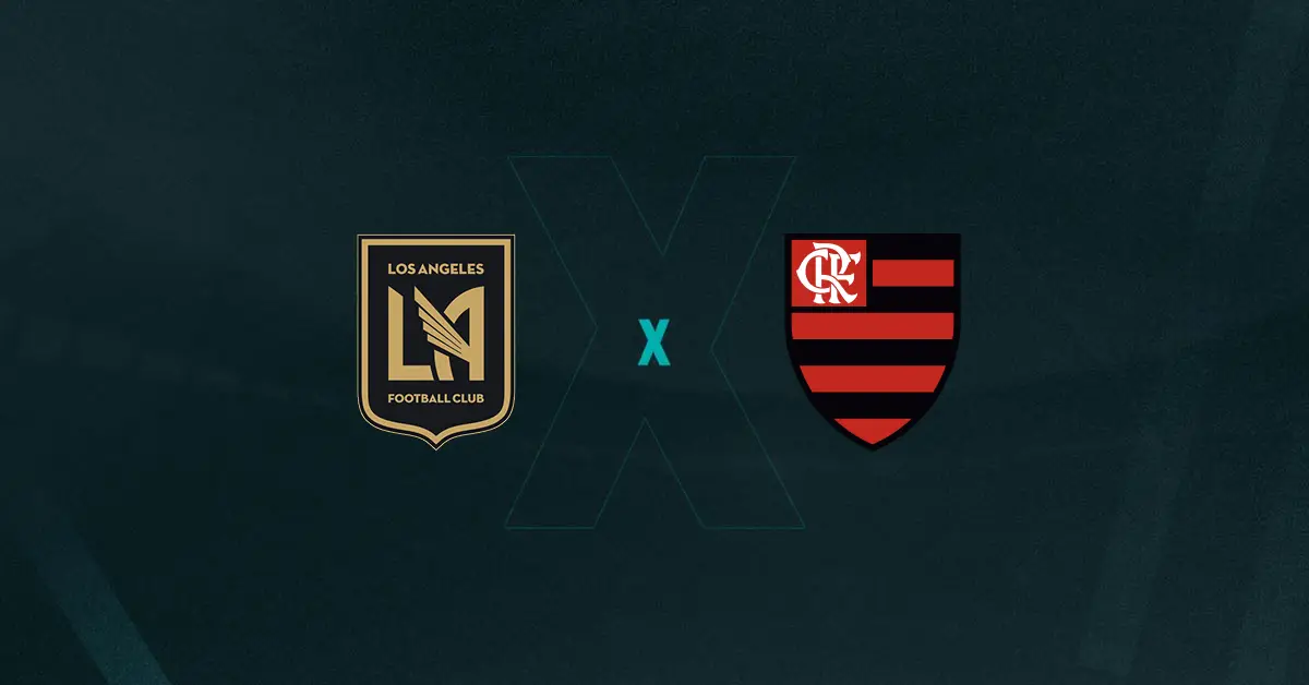Escudos de Los Angeles FC x Flamengo