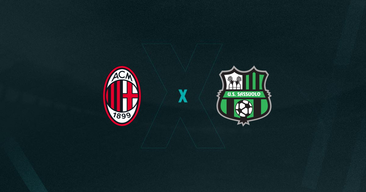 Milan e Sassuolo disputam vaga as quartas de final da Copa da Itália.