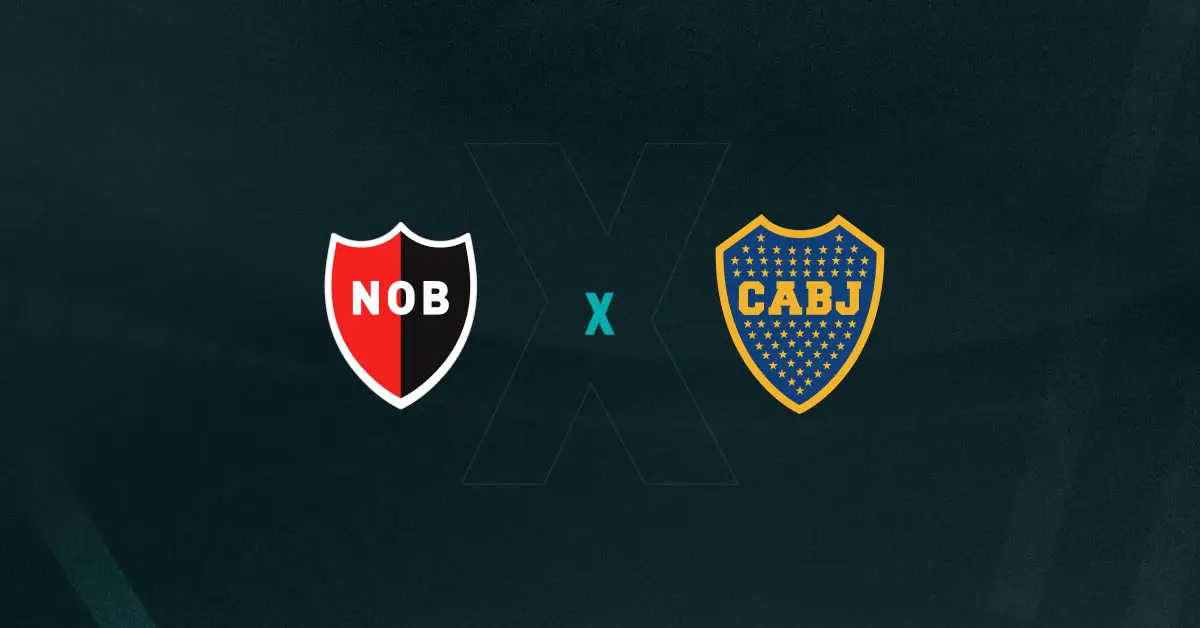 Escudos de Newell's x Boca Juniors