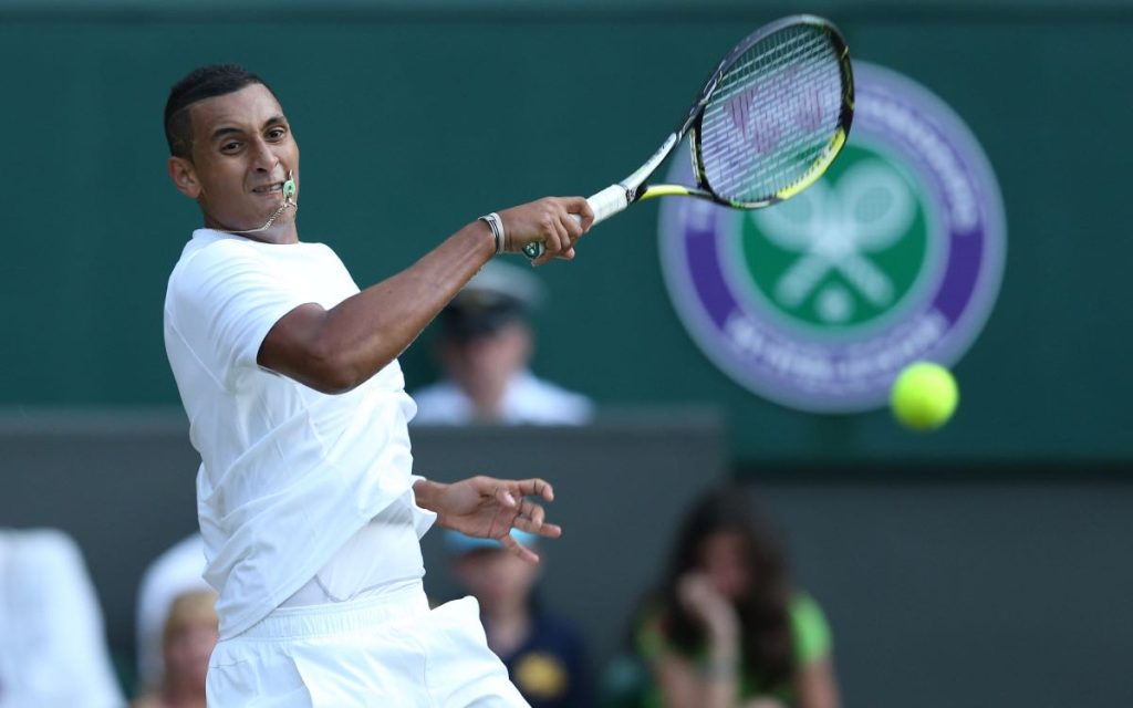 Bola de tênis no torneio de Wimbledon 