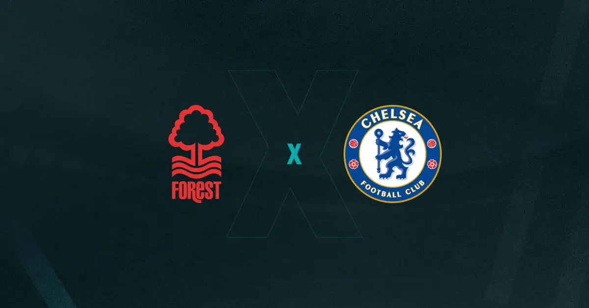 Escudos de Nottingham Forest x Chelsea