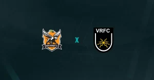 Escudos de Nova Iguaçu e Volta Redonda, que duelam pelo Campeonato Carioca