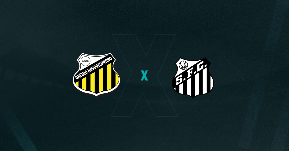 Novorizontino e Santos se enfrentam no paulistão.