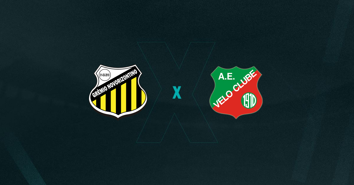 Novorizontino e Velo Clube se enfrentam hoje a noite pela rodada do Paulistão.