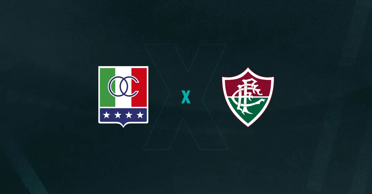 Escudos de Once Caldas x Fluminense