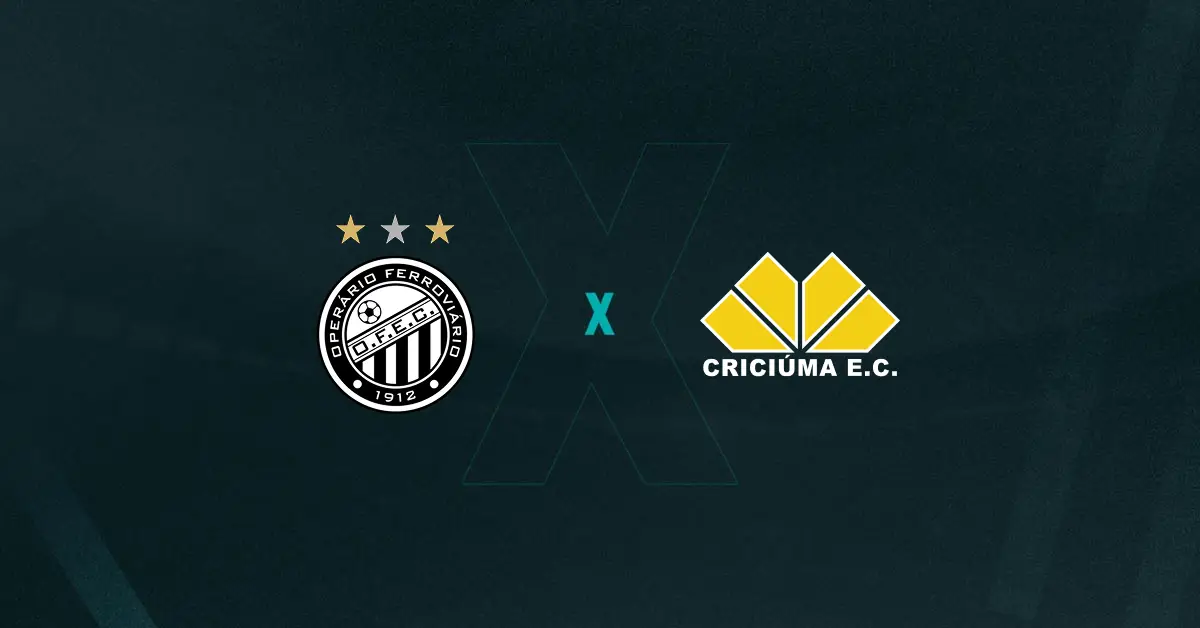 Escudos de Operário Ferroviário x Criciúma