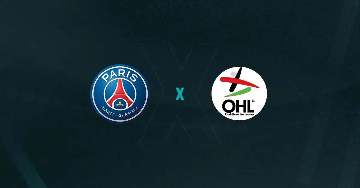 Escudos de PSG x Oh Leuven