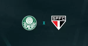 Escudos de Palmeiras x São Paulo