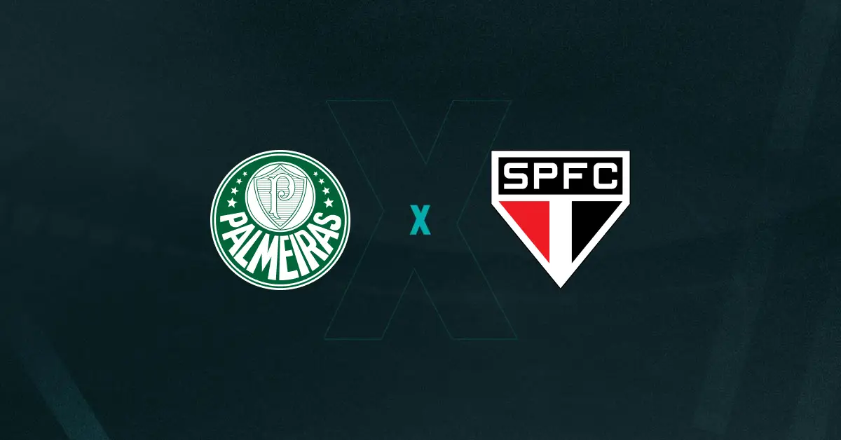 Escudos de Palmeiras x São Paulo