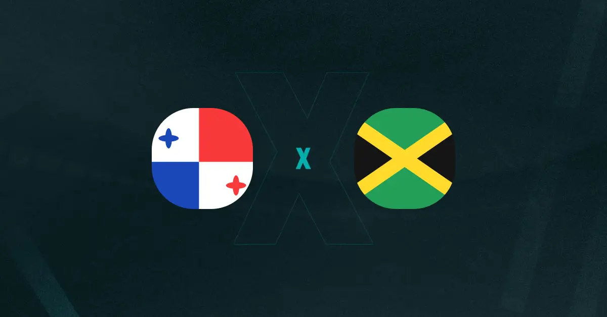 Escudos de Panamá x Jamaica, que se enfrentam hoje pela Copa Ouro
