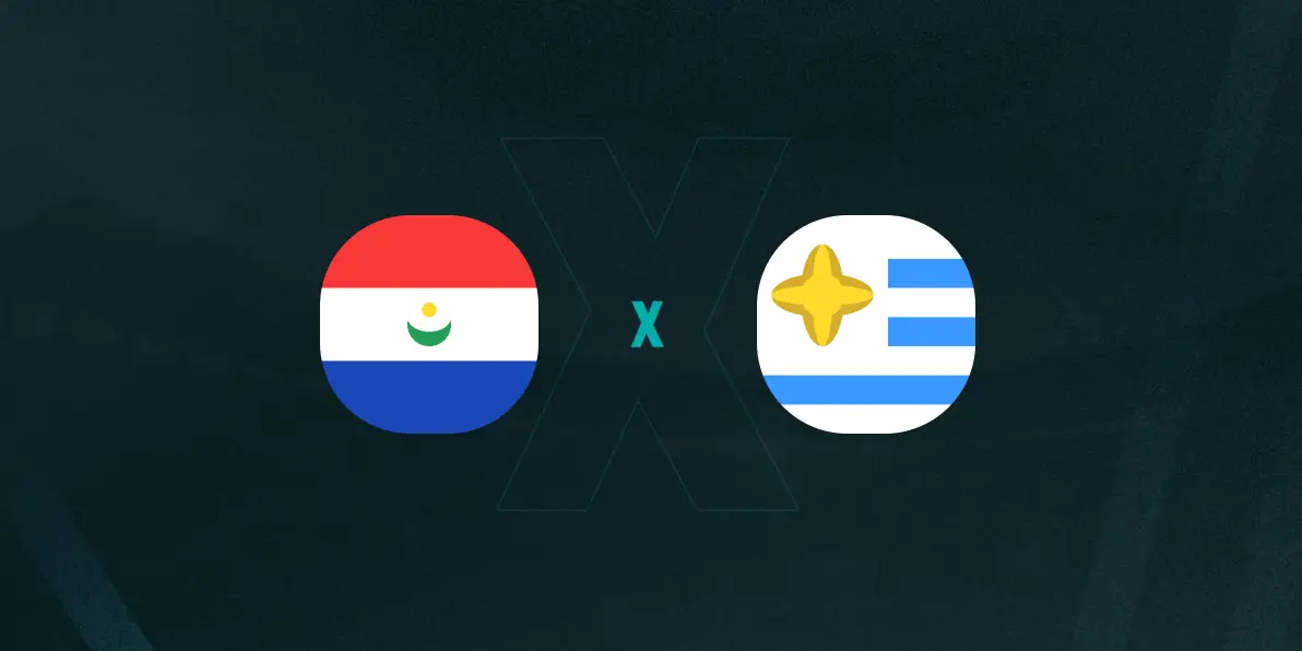 Escudos de Paraguai e Uruguai