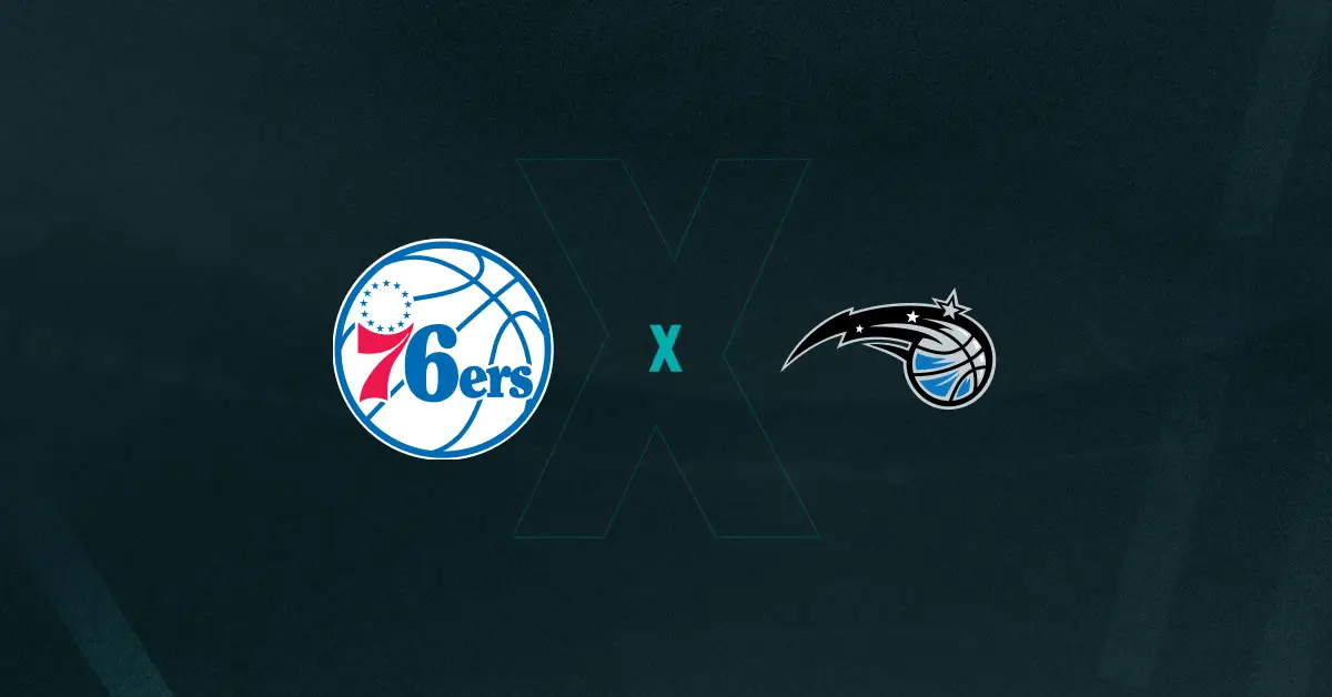 escudos de Philadelphia 76ers x Orlando Magic