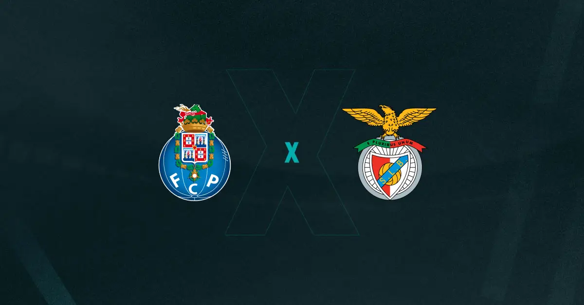 Escudos de Porto x Benfica