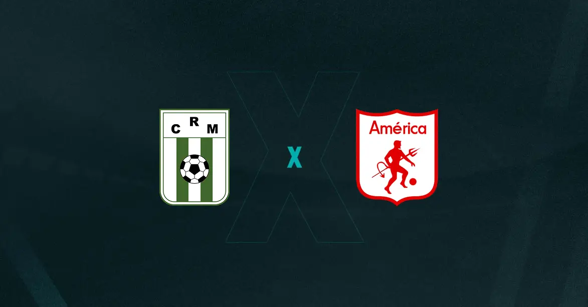 Escudos de Racing-URU x América de Cali, que se enfrentam hoje pela 1ª rodada da fase de grupos da Sul-Americana.