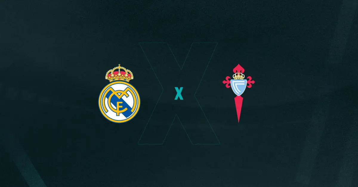 Escudos de Real Madrid x Celta de Vigo