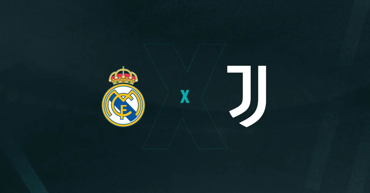 Escudos de Real Madrid x Juventus