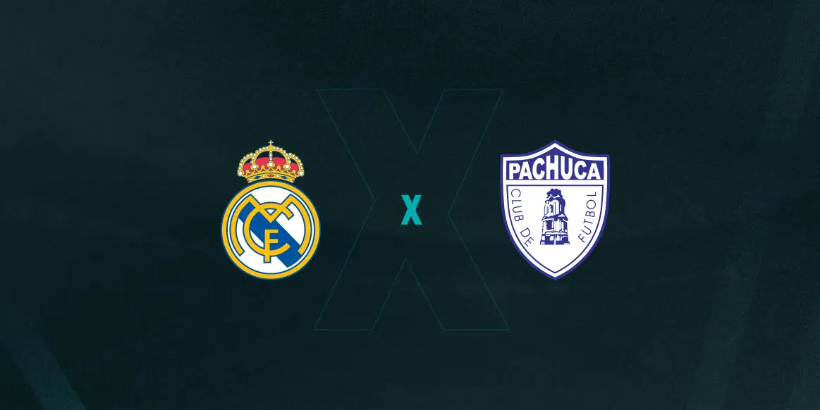 Escudos de Real Madrid x Pachuca