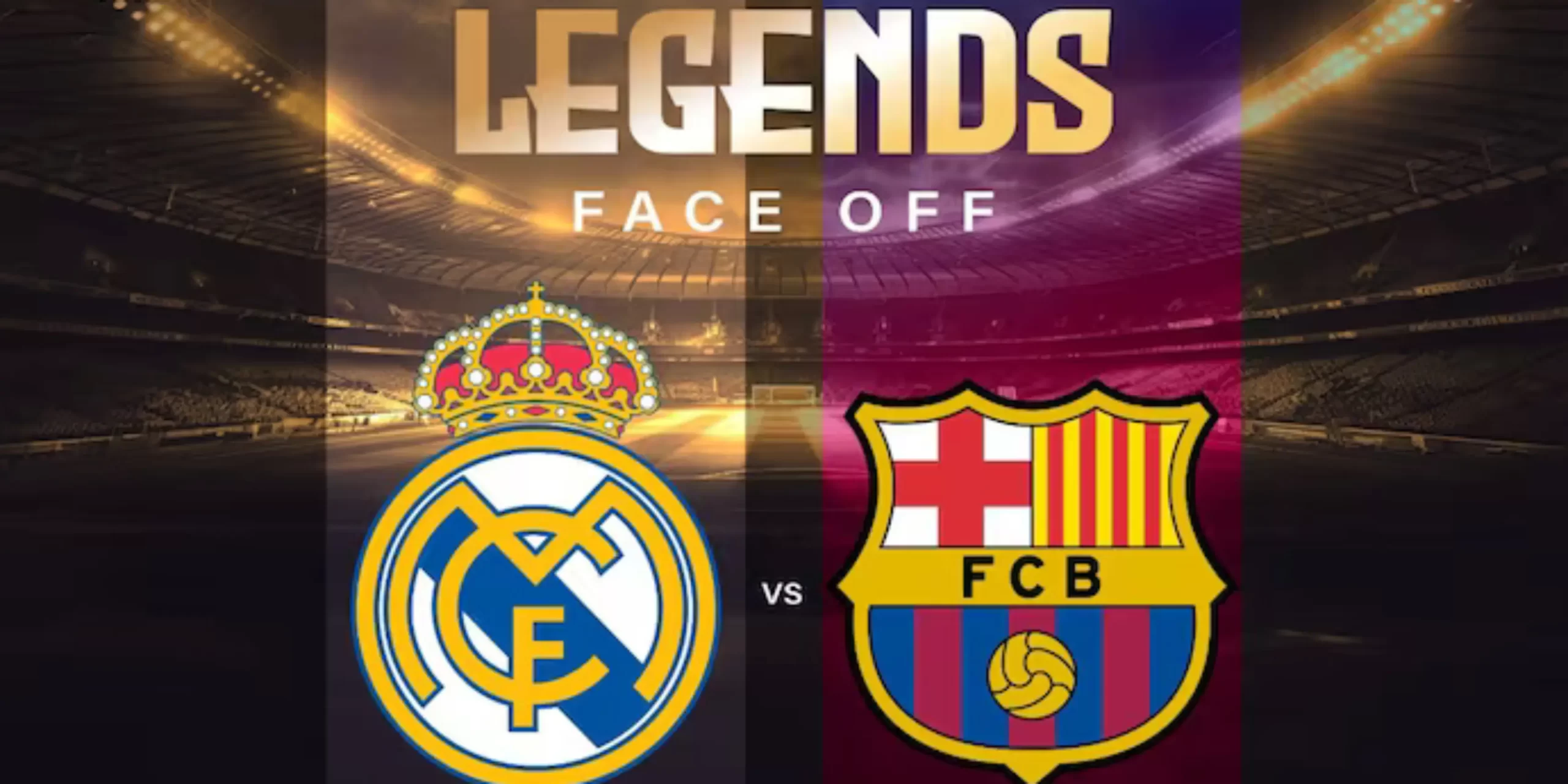 Escudos de Real Madrid e Barcelona