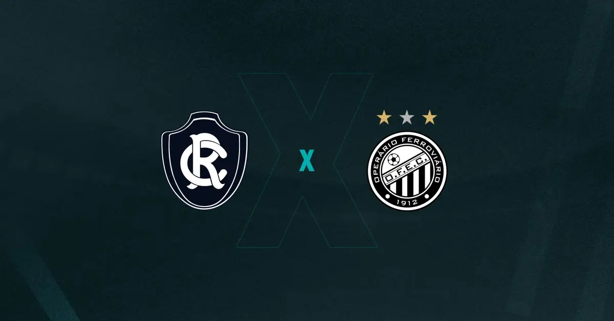 Escudos de Remo e Operário, que duelam pela Série B