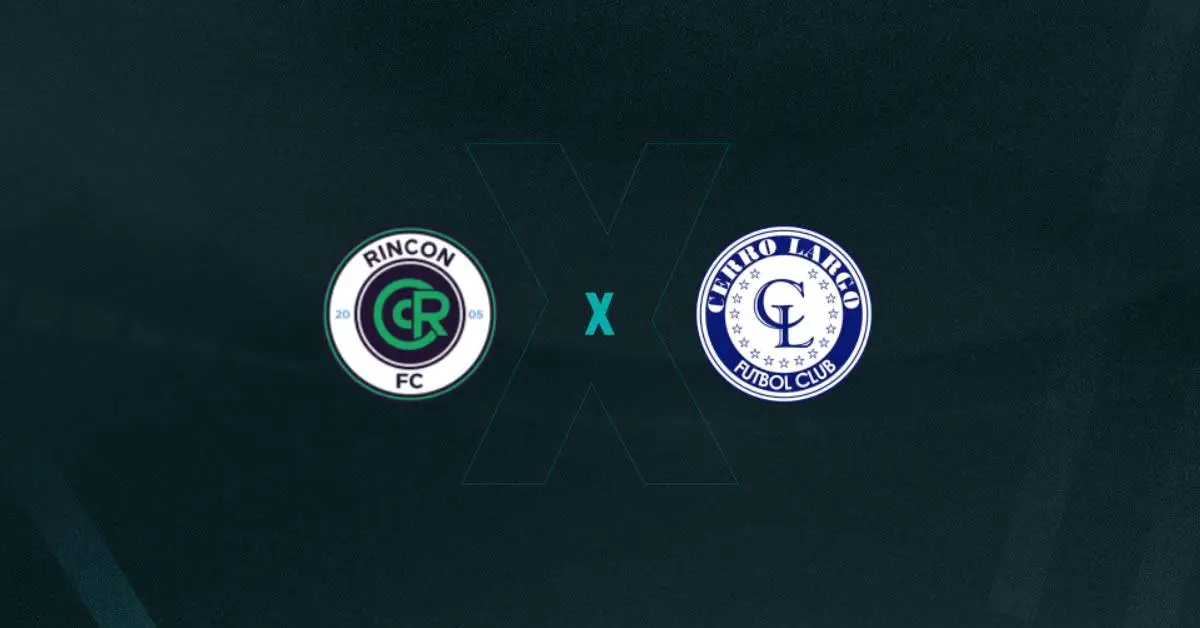 Escudos de Rincón e Cerro Largo, que se enfrentam pela Copa do Uruguai