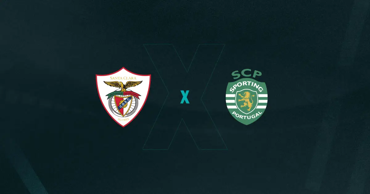 Escudos de Santa Clara x Sporting