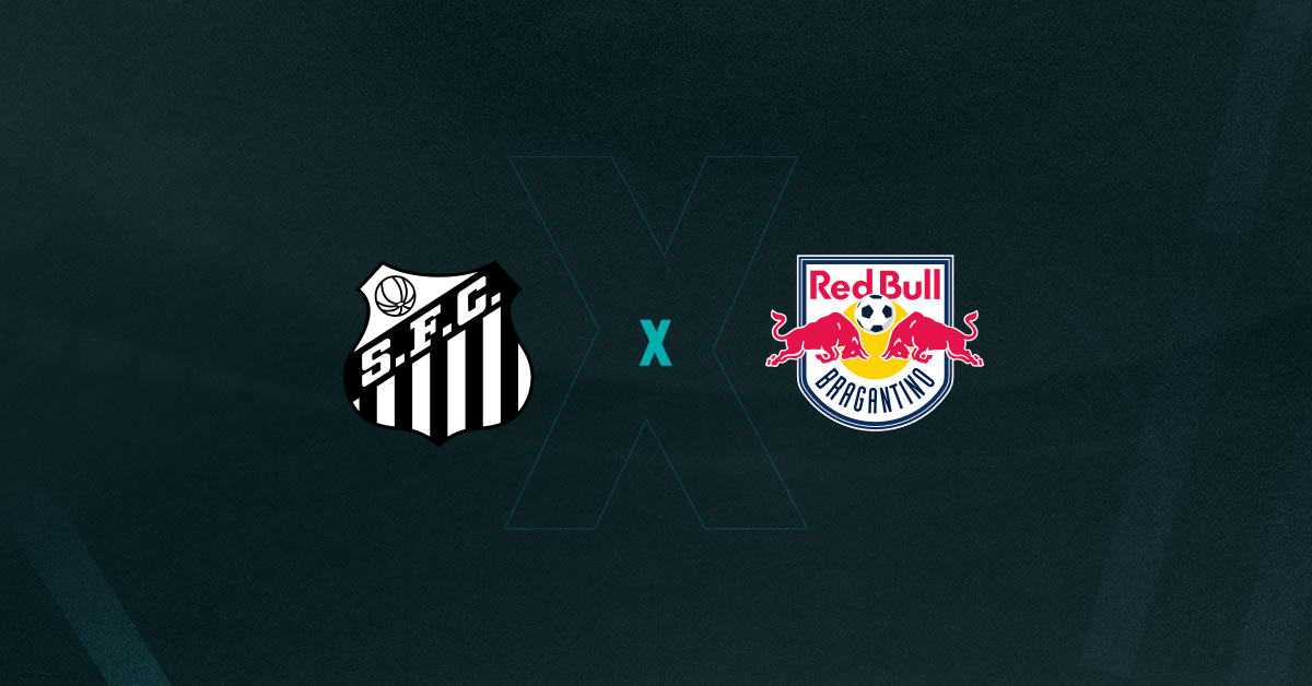 Escudos de Santos x RB Bragantino, que duelam pelas quartas do Paulistão