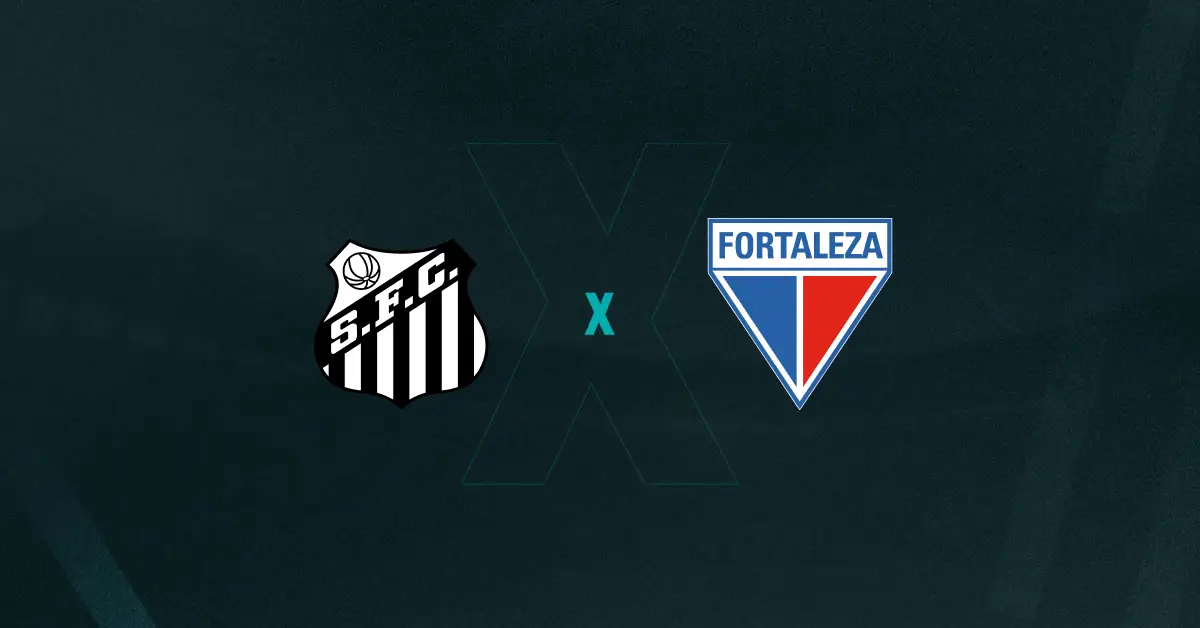 escudos de Santos x Fortaleza