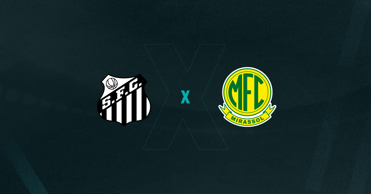 Santos e Mirassol se enfrentam na rodada de hoje do Paulistão.