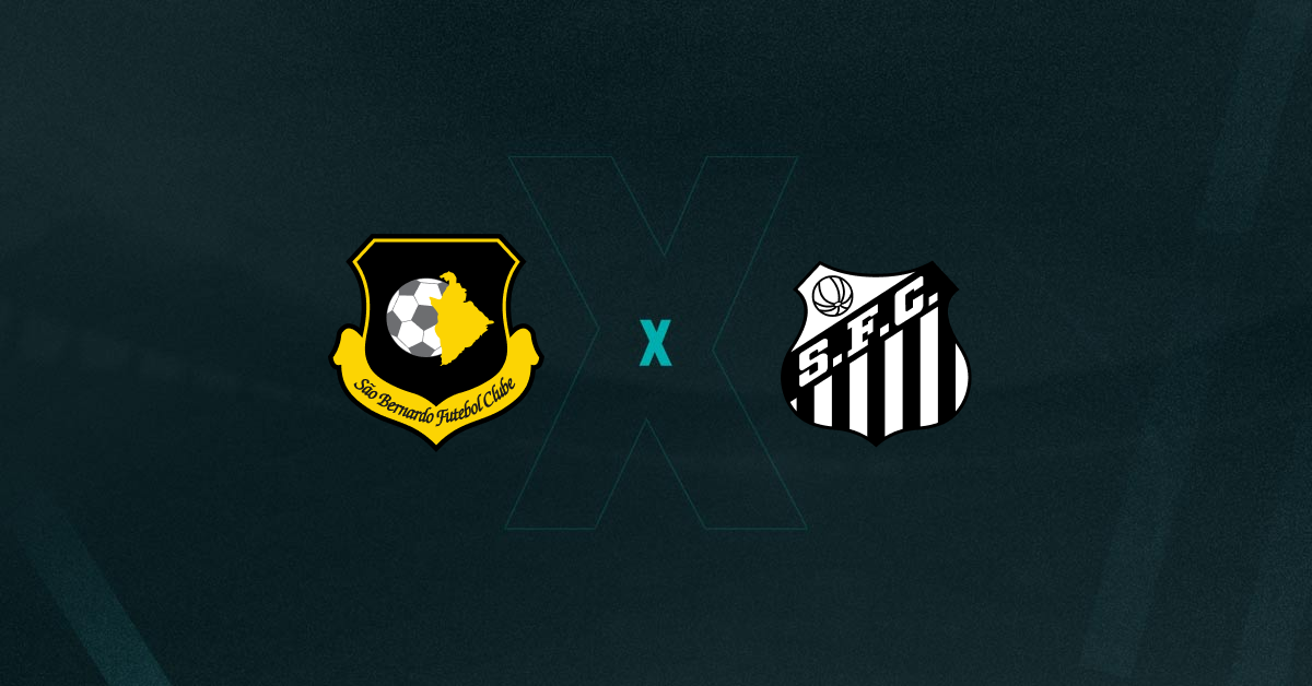 São Bernardo e Santos se enfrentam hoje pelo Paulistão.