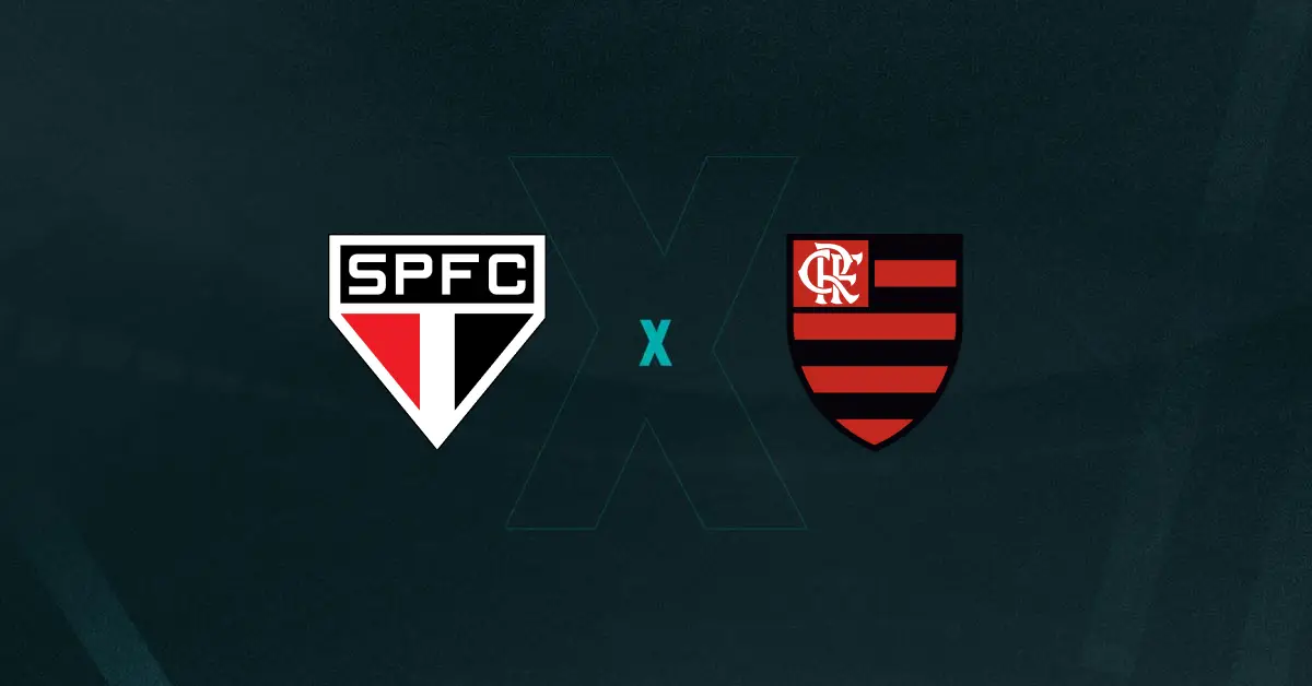 Escudos de São Paulo e Flamengo