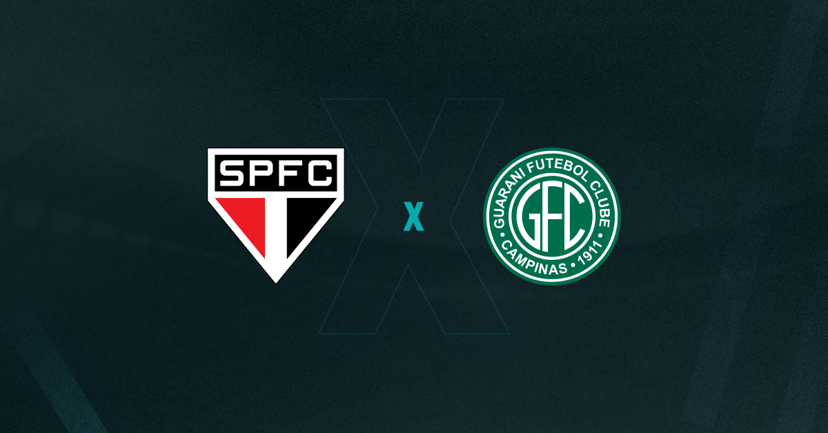 São Paulo e Guarani se enfrentam na noite de hoje no Paulista.